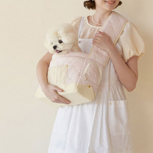 Bolso bandolera acolchado con diseño de logotipo de tamaño personalizado Little Pet <span class=keywords><strong>Dog</strong></span> Beast Carrier con correa ajustable - Product Image 1