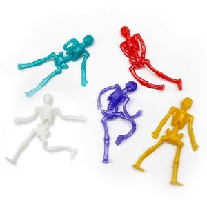 Juguete de Goma TPR Suave de Esqueleto de Zombi Pequeño, Elástico, Divertido y Novedoso para Bromas de Halloween, Venta Caliente Transfronteriza - Product Image 2