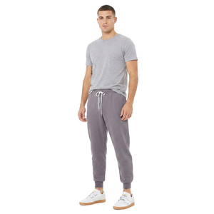 High Quality Fleece Blank Two Piece Jogger Custom Logo Plain Men Sweatpants Storm UNISEX SPONGE JOGGER SWEATPANTS <b>Trouser</b> - Product Image 1