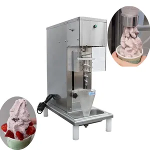 Yourtime Roestvrijstalen Beker Yoghurt Ijs Blender Mixer Bevroren Fruit Wervelboor Gelato Machine Werveling Ijs Machine