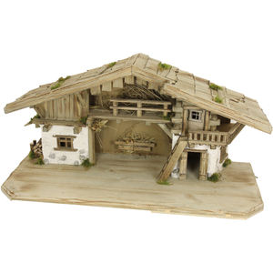 Crèche de Noël de 9 à 11 cm de Flachau pour figurines et jouets de Noël avec SKU 9006935100297 - Product Image 1