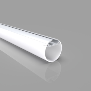 Profilé de <span class=keywords><strong>tube</strong></span> LED rond, canal LED en aluminium lumineux à 270 degrés - Product Image 1