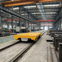 Nouveau chariot de transfert sur rail motorisé à faible entretien pour bobines de câbles électriques, idéal pour les usines de fabrication