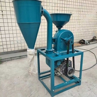 Broyeur automatique à cyclone pour poudres fines, moulin à disques auto-amorçant, équipement de broyage de céréales