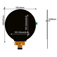 Écran LCD rond haute luminosité MiPi 4 pouces écran TFT rond écran LCD circulaire avec résolution 720*720