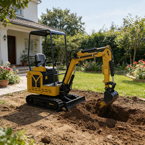 Мини-экскаваторы с поворотной стрелой 1.6, 1.8, 2 тонны, с кабиной, стандарт EPA EURO 5, цены на мини-экскаваторы, суперскидка - Product Image 6