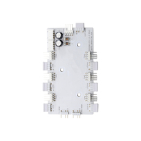 Boîtier PC Contrôleur d'éclairage de ventilateur 12 V DC 1 à 6 Ports PWM 4 broches ARGB 5V 3 broches 15pin sata câble Fan Hub Adapter