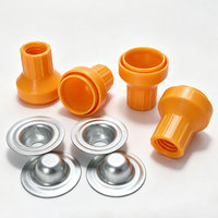 Capuchons de vis pour toiture métallique, capuchons de vis en Galvalume, capuchons de vis de toiture antirouille et étanches, résistants aux UV pour les conditions météorologiques difficiles