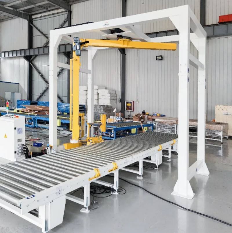 Pallet Rocker Online Rotary Arm Stretch Wrapper/Rotating Arm Strech Wrap Film Rocker ...