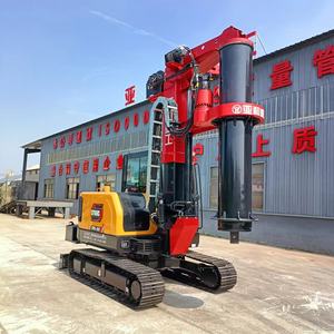 파일 기초용 소형 효율적인 유압 로타리 드릴링 장비 건설 기계 1 년 보증 PLC 기어 코어 - Product Image 3