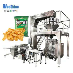 Automatic Multi-head Electronic Scale Combination Weighing Packaging Granular Food Nuts Snacks Chips Bag Packing Machine