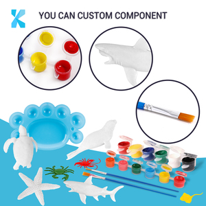 Vinyle 3d à faire soi-même, peinture d'art d'océan et artisanat, bricolage, dessin lumineux magique, création de figurines en résine, jouet de coloration - Product Image 3