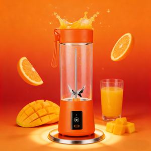 Licuadora Portátil Recargable USB/Batería de 400 ml, Mini Licuadora para Smoothies, Libre de BPA, a Prueba de Fugas, con un Solo Toque, Trituradora de Hielo, Resistente, para Hotel - Product Image 2