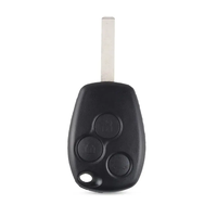 Coque de clé de voiture de remplacement à 3 boutons pour Renault Trafic Vivaro Primastar Kangoo 2 Clio NE72 avec lame VA2