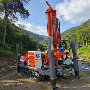 Plataforma de Perforación Hidráulica Rotativa Tipo Oruga de Goma UY200 con Motor Diésel y Bomba, Profundidad Máxima de 300m, Precio Competitivo - Product Image 1