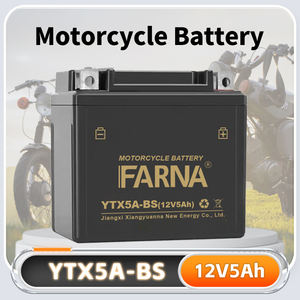 YTZ5S toptan 125CCA uzun çevrim ömrü motosiklet 12v12vkurşun-asit motosiklet pil - Product Image 2