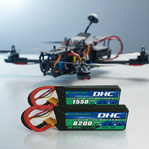 드론 배터리 1000/1200/1350/1550/1800/8000mAh 75C 90C 135C 150C 모델 용량 리포 배터리 팩 3.5/5/7인치 FPV용 - Product Image 2