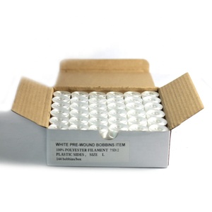 WT60 Spun Polyester May Bobbin Chủ Đề Cho Thêu 602 <span class=keywords><strong>Prewound</strong></span> Bobbin Đề - Product Image 4
