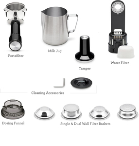 Cafetera Espresso Automática Portátil de Acero Inoxidable de 20 Bares con Espumador de Leche para Cappuccino, para Uso Doméstico, en Hoteles y al Aire Libre - Product Image 4