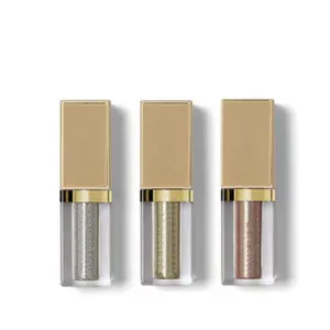 Private label formula vegan duochrome liquido Ombretto di scintillio di alta pigmentato liquido metallic Eyeshadow