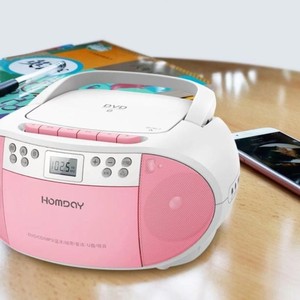 Appareil portable rechargeable rétro Caractéristiques Lecteur de cassettes, lecteur CD BT, répéteur, radio, lecture MP3 et fonction de branchement - Product Image 3