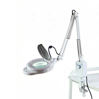 Lampe loupe DTY D-375B avec zoom 5X/10x pour le visage et le corps, hauteur réglable 90-160 cm, éclairage LED 10W, garantie 1 an