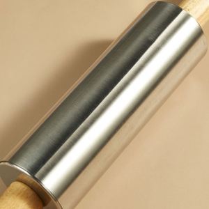 Rouleau à pâtisserie en acier inoxydable de haute qualité, durable, pour la pâtisserie, accessoires de cuisine en gros sur mesure - Product Image 3