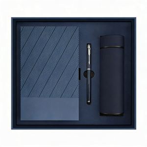 Customizable Branded Logo Promotional Business Gift <b>Set</b> Luxury Gift A5 <b>Notebook</b> Executive Kits with Pen Water Bottle - Product Image 5