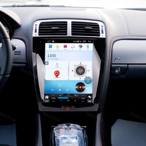 NaviHua - Monitor de Coche con Pantalla Vertical de 12.1 Pulgadas para Jaguar XK XKR XKRS, Sistema Multimedia Android, Radio para Coche, Carplay, Navegación GPS - Product Image 2