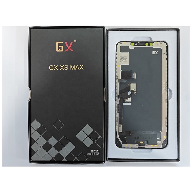 Wholesale Factory Price OLED GX Smartphone LCD Screen for iPhone Xs Max Mobile Phone Repair Screen with 1-Year Warranty