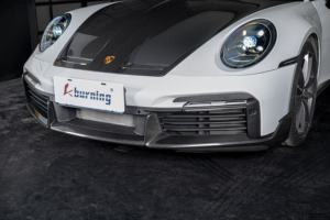Mới sợi carbon phía trước môi lắp ráp cho 911 992 2019-2024 Turbo SD - Product Image 4