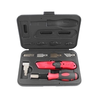 Kit de découpe de pare-brise Heeken pour réparation automobile avec lames SK5 420 SUS noires et durcies pour démontage de voiture