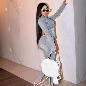 Женский Джинсовый комплект с логотипом - Product Image 5