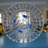 Jouets gonflables en TPU, ballon Zorb pour l'herbe, jeux de ballons aquatiques, ballon hamster humain pour s'amuser dans l'eau