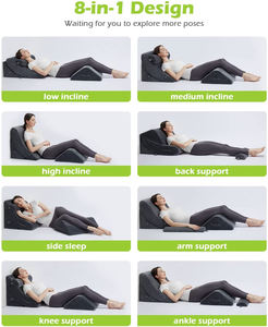 Offre Spéciale Triangle <span class=keywords><strong>Anti</strong></span> <span class=keywords><strong>ronflement</strong></span> pliant Position du corps lecture orthopédique dos <span class=keywords><strong>oreiller</strong></span> lit Wedge <span class=keywords><strong>oreiller</strong></span> pour le dos et la jambe - Product Image 6
