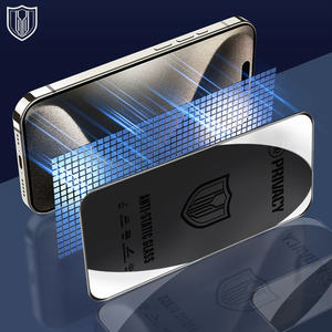 Protector de Pantalla de Vidrio Templado con Privacidad para iPhone 17 Pro Max - Anti-Espía XR 13 14 <span class=keywords><strong>Plus</strong></span> 15 16, Cobertura Total - Product Image 1