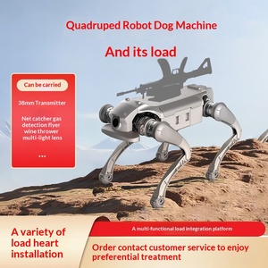 Chien robotique à quatre pattes capable de transporter plusieurs charges utiles pour les interventions d'urgence en cas de catastrophe (191/95) La conception à quatre pattes offre une stabilité - Product Image 4