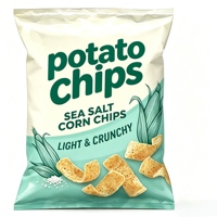Sacs à collation en aluminium thermoscellés imprimés sur mesure pour les chips, le pop-corn, les aliments pour animaux de compagnie et les aliments pour bébés