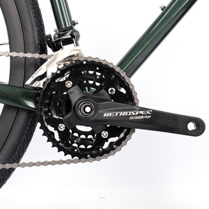 Vélo de route/<span class=keywords><strong>gravel</strong></span> Twitter <span class=keywords><strong>GRAVEL</strong></span> G2 30 vitesses, cadre en alliage, roues 700C, axe traversant, freins à disque hydrauliques, vente en gros OEM, guidon plat personnalisé - Product Image 2