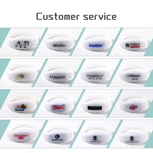 दिवाली रैमदान कार्यक्रम के लिए रिचार्जेबल रफिड के नेतृत्व वाली कलाई बैंड ब्रेसलेट, रिमोट कंट्रोल पार्टी लाइट लाइट लोगो सिलोकॉन डीलक्स - Product Image 4