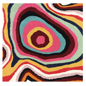 100% fait à la main personnalisé Anime tapis tufté moderne abstrait zone tapis pour la décoration intérieure salon laine matériel directement de l'inde - Product Image 4