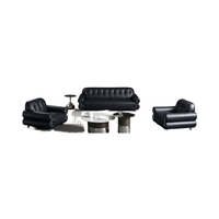 Modernes Europäisches Komfortables Rosa Luxus-Wohnzimmer Ausziehbares Ecksofa-Set PU-Leder Modulares Multifunktionales Sofa