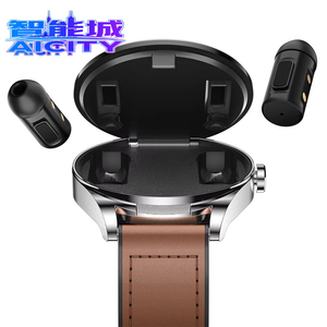 สมาร์ทวอทช์ 2 in 1 หูฟังไร้สาย รุ่น AM22 หน้าจอ AMOLED 1.43 นิ้ว รองรับ BT Music ฟังก์ชั่นผู้ช่วยกีฬา ดีไซน์ทรงกลม TWS สมาร์ทวอทช์พร้อมหูฟัง - Product Image 3