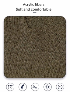 Gran oferta deportes cálido antorcha acrílico Beanie linterna Usb luz Led llamada auricular inalámbrico música Bluetooth sombrero - Product Image 3