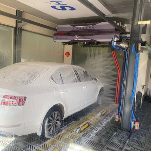 Machine de <span class=keywords><strong>lavage</strong></span> de voiture électrique entièrement automatique sans contact, intelligente, en acier inoxydable, 16 kW, nettoyage à 360° - Product Image 6