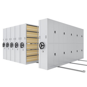 Étagère mobile compacte moderne en acier électrique pour classement intelligent, pour l'extérieur, les écoles, les hôtels, les archives mobiles et les bibliothèques - Product Image 6