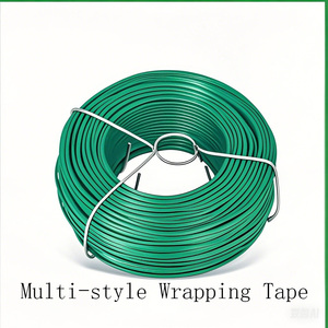 Attaches pour plantes écologiques en plastique vert revêtu, résistantes à la rouille, flexibles, pour tomates, concombres, vignes grimpantes - Product Image 3