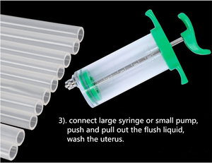 Jiangs ท่อล้างช่องคลอดวัวอุปกรณ์เลี้ยงสัตว์ - Product Image 5