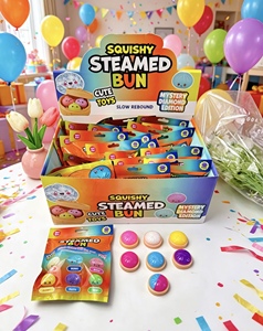 Juguetes Antiestrés Mini Bao Bun, Edición Diamante Misteriosa, Bolas Blandas para Aliviar la Ansiedad - Product Image 5