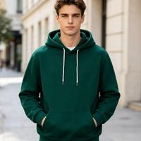 Sweat-shirts à capuche imprimés ODM avec logo sur le devant, légers, unisexes, vente en gros